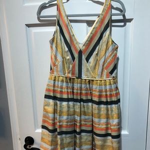 J Crew striped dress. Size 4